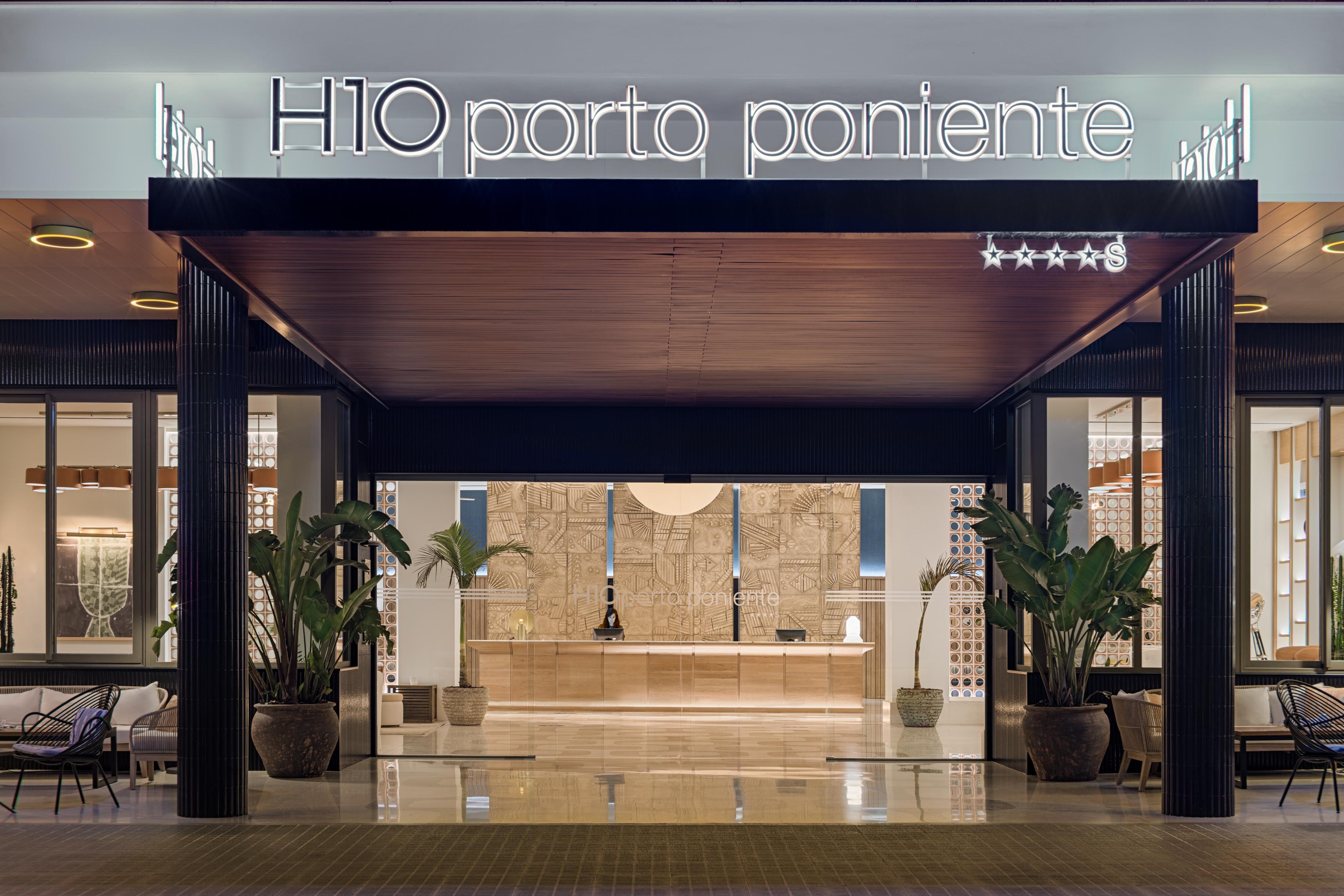 Hotel H10 Porto Poniente 4* Sup Benidorm Exterior foto